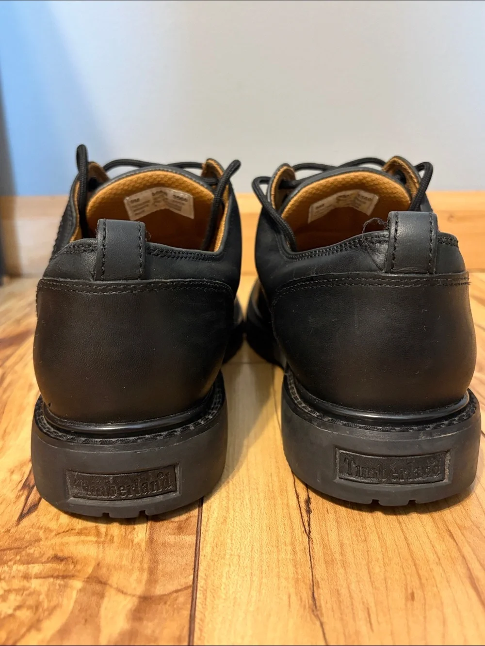 Timberland Waterproof Black Leather Oxford Casual Dress Shoe 95504 3560 Sz 9M